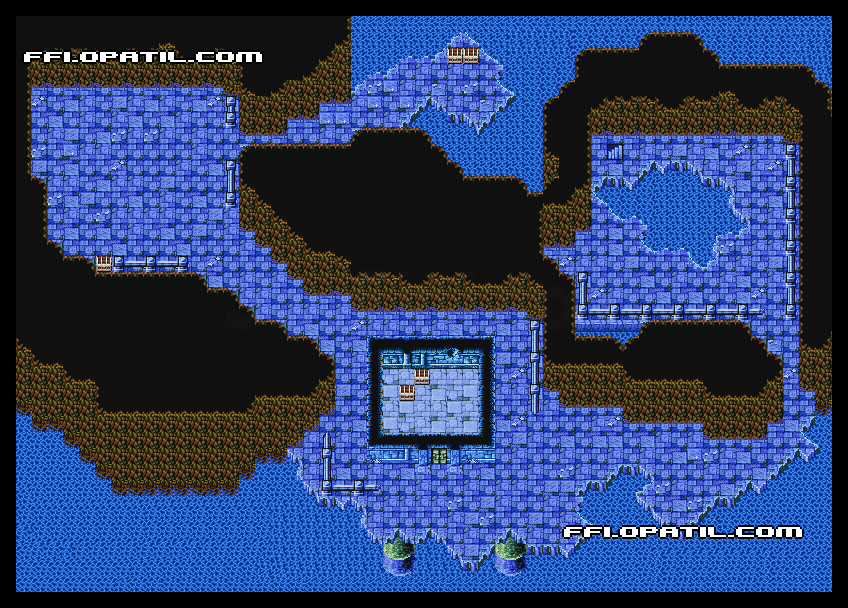 FF1 SOC：いやしの水の洞窟・マップ05画像