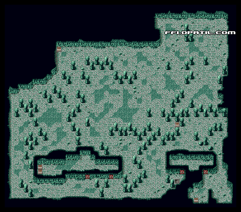 FF1 SOC：いやしの水の洞窟・マップ10画像