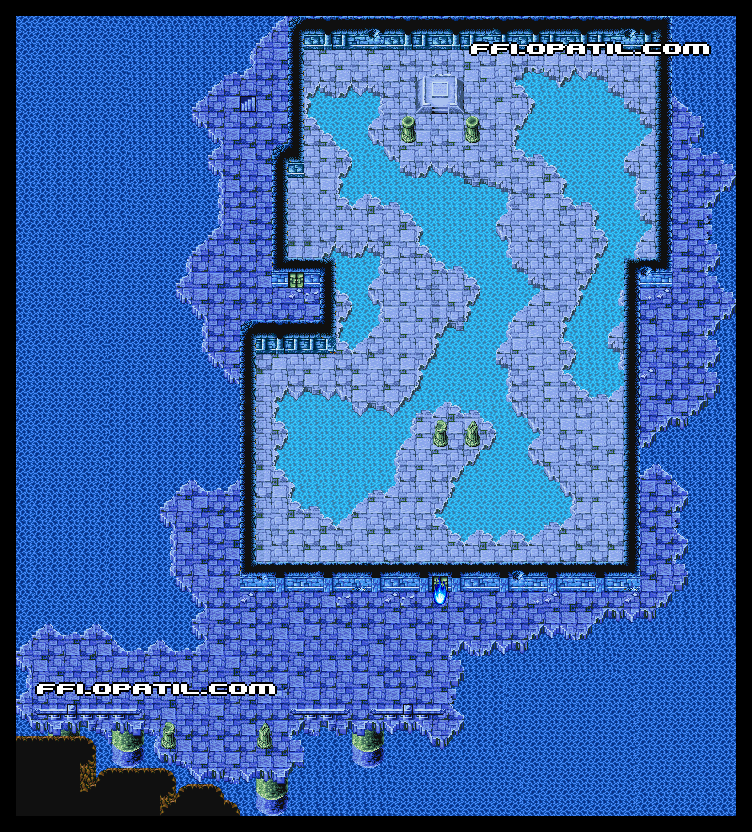 FF1 SOC：いやしの水の洞窟・B10Fボスマップ画像