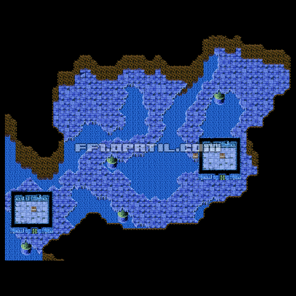 FF1 SOC：いやしの水の洞窟・マップ01画像