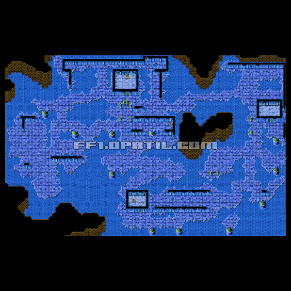 FF1 SOC：いやしの水の洞窟・マップ03画像