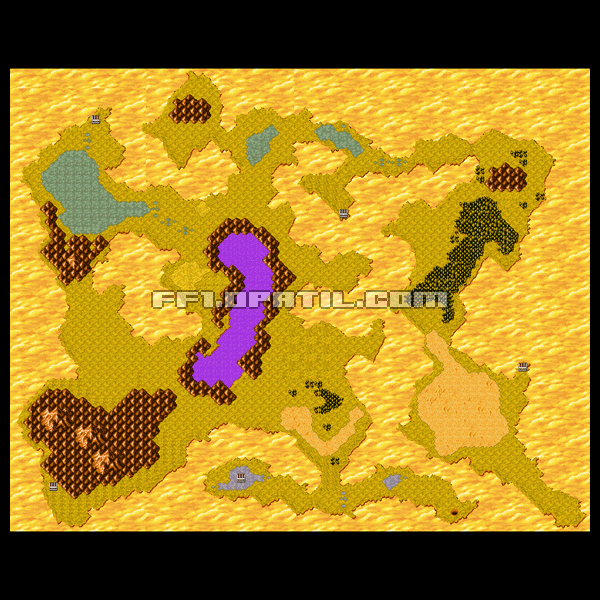 FF1 SOC：風のささやく洞穴・マップ36画像